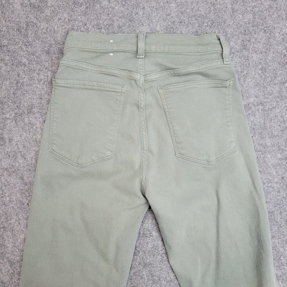 Lucky Brand Jeans Womens 2/26R Green Stretch  Y2K Western Heritage City Slim - Picture 6 of 13